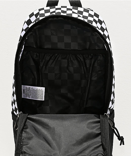 black and white checkered crossbody