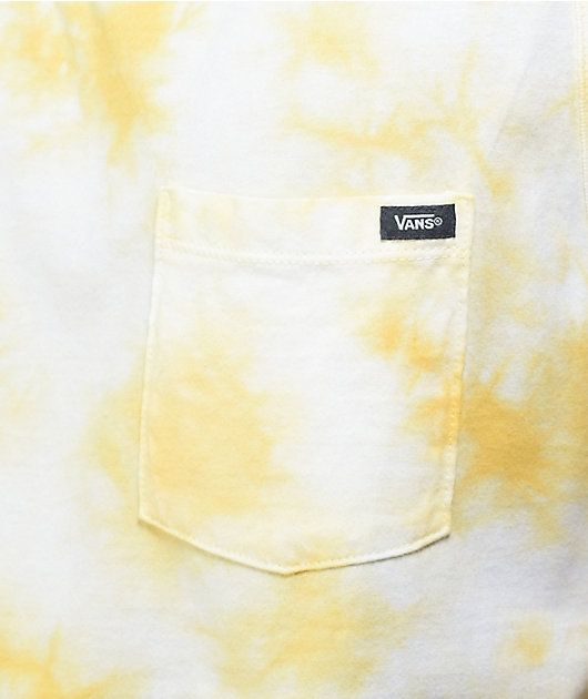Vans Washed Up Yellow Tie Dye Tank Top