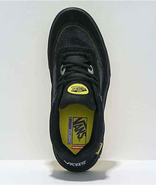 Vans Wayvee Black & Sulphur Skate Shoes | Zumiez