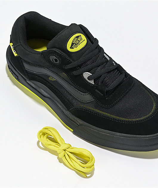 Vans Wayvee Black & Sulphur Skate Shoes | Zumiez