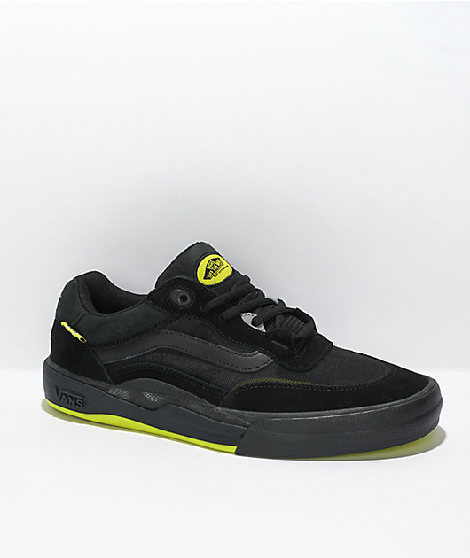 Vans Wayvee Black & Sulphur Skate Shoes | Zumiez