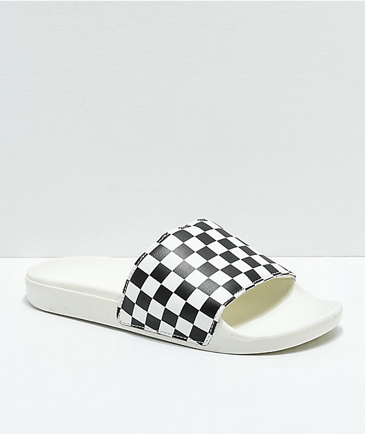 checkerboard sandals