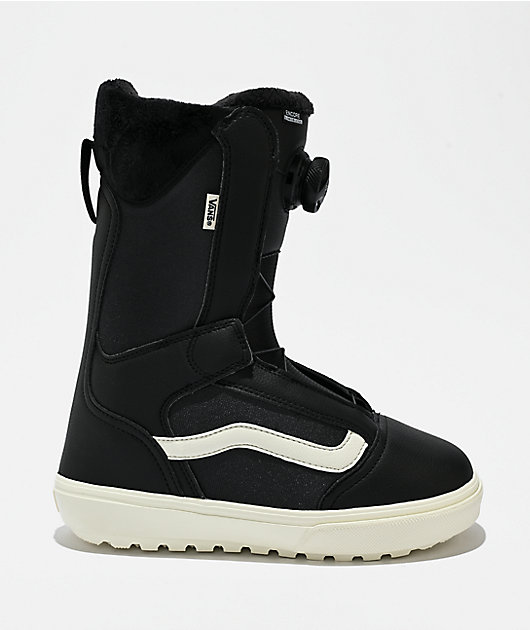 Vans Women's Encore Linerless Black & Marshmallow Snowboard Boots 2026