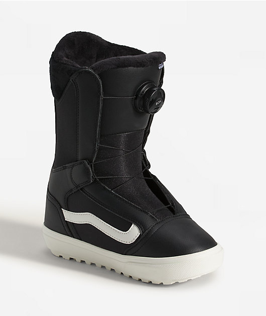 Vans Women's Encore Linerless Black & White Snowboard Boots 2026