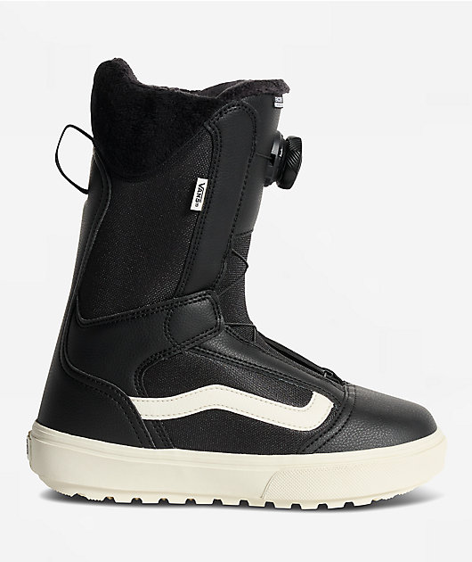 Vans Women's Encore Linerless Black & White Snowboard Boots