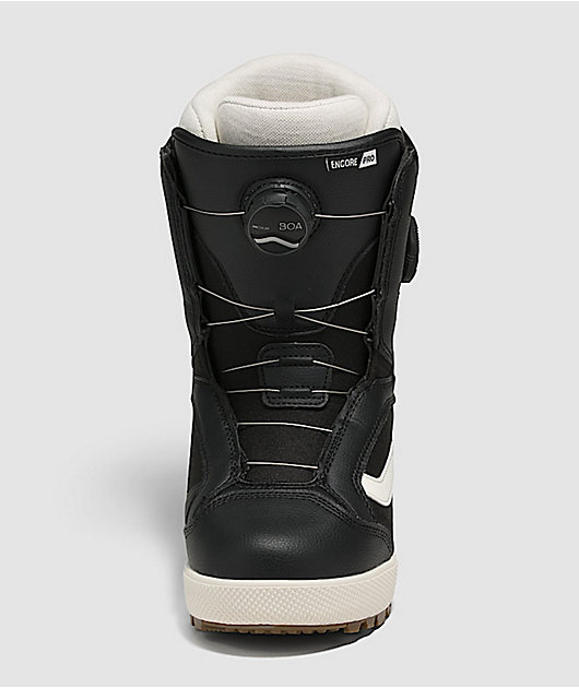 Vans Women's Encore Pro Black & Marshmallow Snowboard Boots