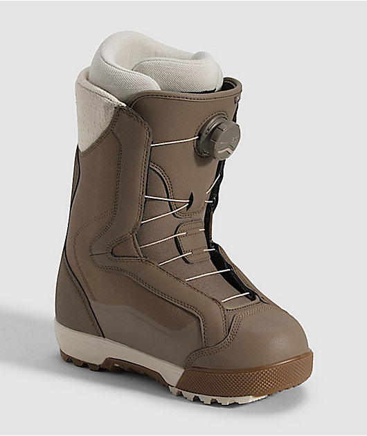Vans Women's Encore Pro Walnut & White Snowboard Boots