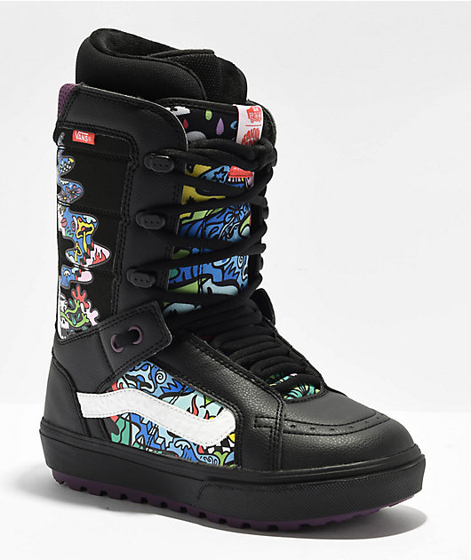 VANS Hannah Eddy ブラック/マルチ スノーボードブーツ Vans Women's Hannah Eddy Standard OG Black Snowboard Boots