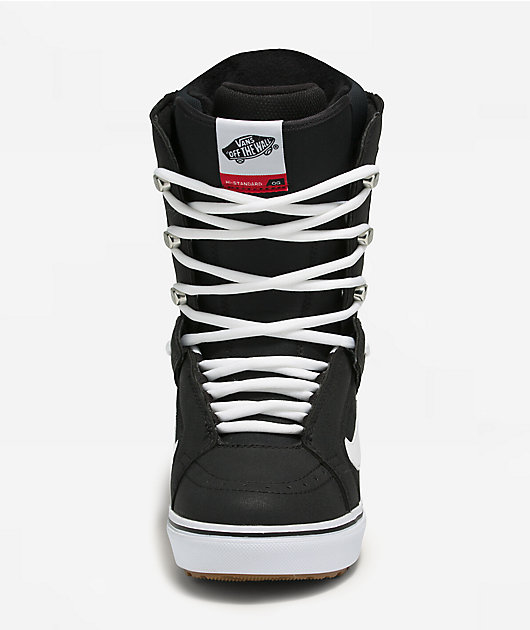 Vans Women's Hi-Standard Pro Black & White Snowboard Boots 2026