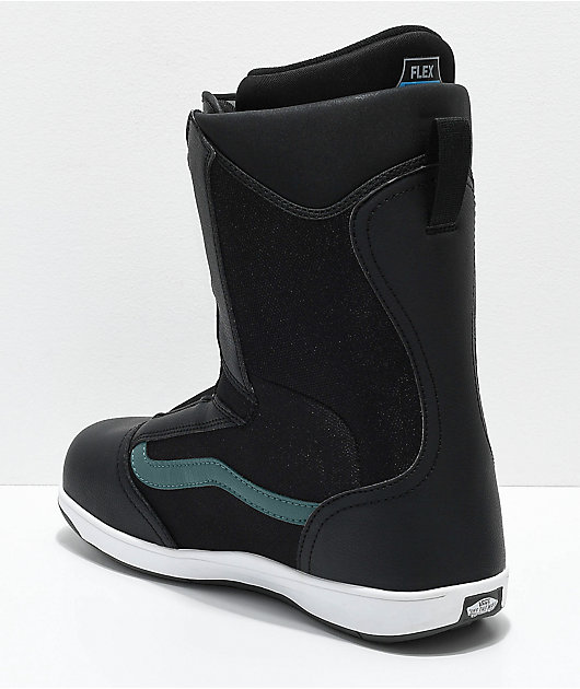 Vans Womens Brystal Black Boa Snowboard Boots