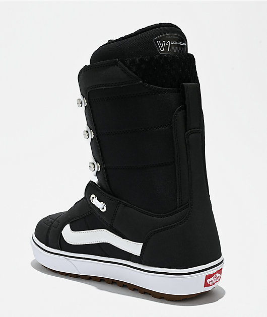 Vans Womens Hi-Standard OG Black & White Snowboard Boots 2026 | Zumiez