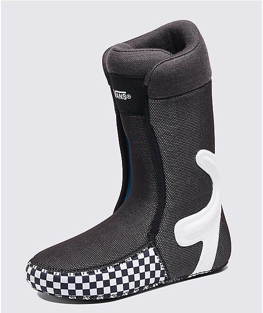 Vans Womens Perkins Hi-Standard Pro Marshmallow & Demitasse Snowboard Boots