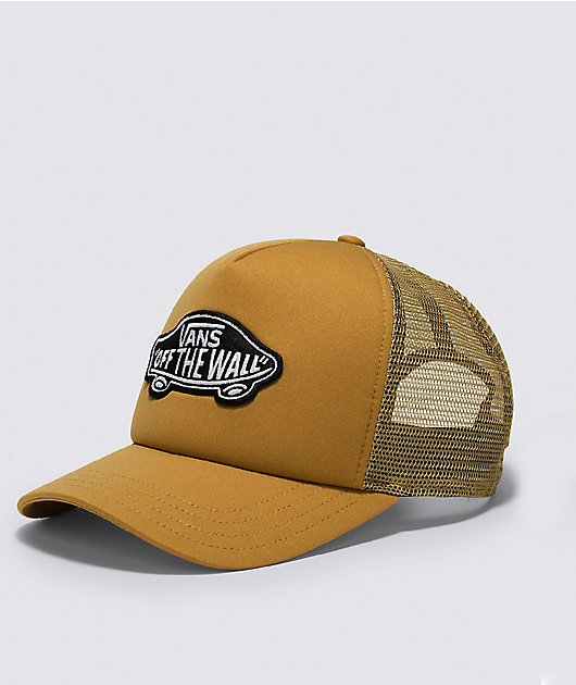 Gold trucker hat on sale