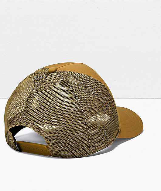 Vans Wood Gold Trucker Hat Zumiez