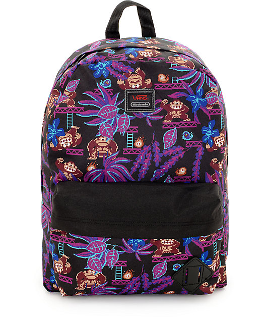 Vans X Nintendo Old Skool Donkey Kong 22L Backpack | Zumiez