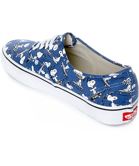 vans authentic snoopy