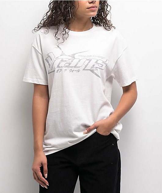 VANS / NEW YORK BUMPER TO BUMPER T-SHIRT WHITE L〜XXL Vans Y2V White Oversized T-Shirt | Zumiez