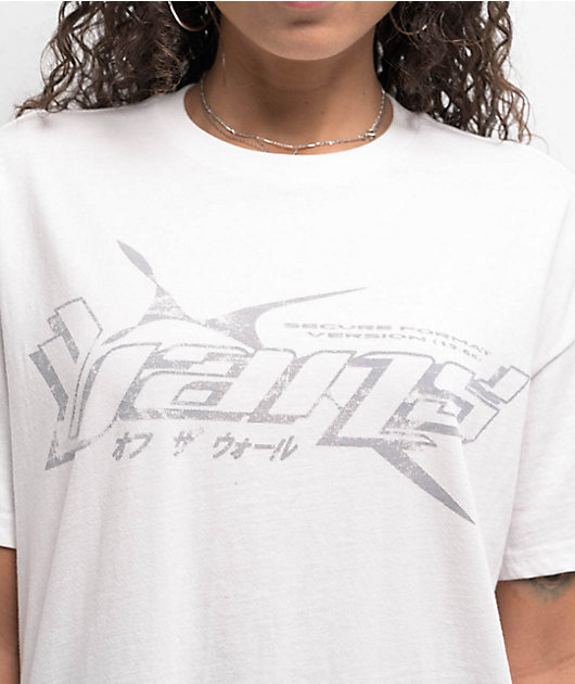 VANS / NEW YORK BUMPER TO BUMPER T-SHIRT WHITE L〜XXL Vans Y2V White Oversized T-Shirt | Zumiez