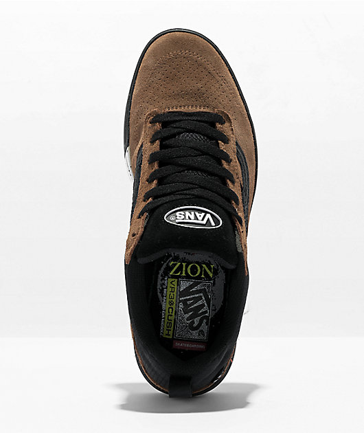 Vans Zion Zahba Brown & Multi Skate Shoes | Zumiez