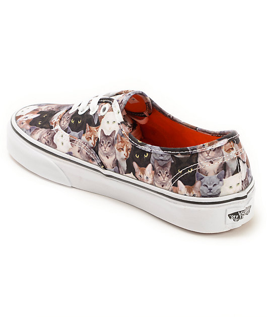 vans with cats on them