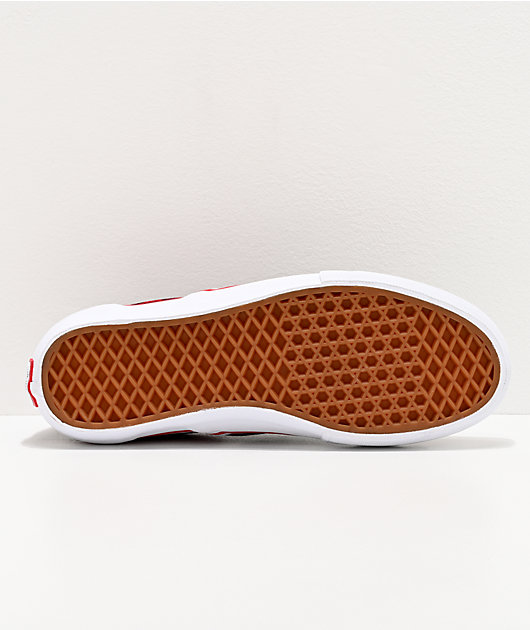 Vans x Baker Slip-On Pro Rowan Speed Black & Red Skate Shoes