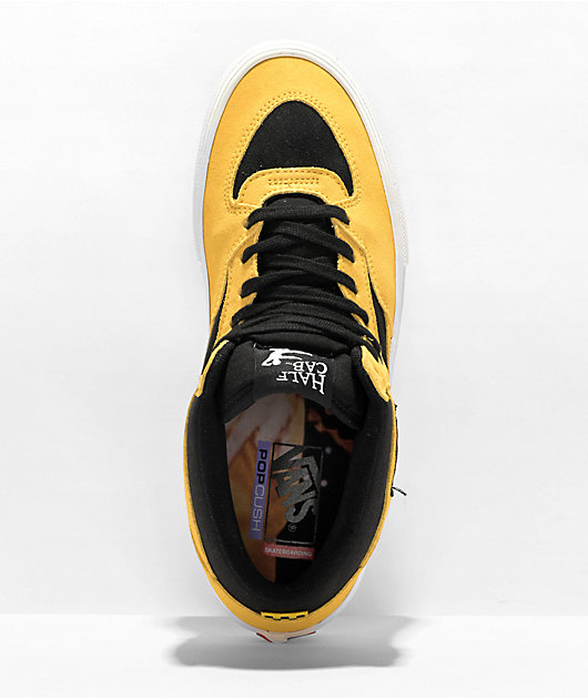 Vans x Bruce Lee Half Cab Bruce Lee Black & Yellow Skate Shoes