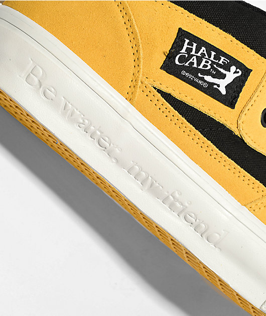 Vans x Bruce Lee Half Cab Bruce Lee Black & Yellow Skate Shoes