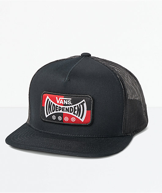 Vans x Independent Black Trucker Hat | Zumiez