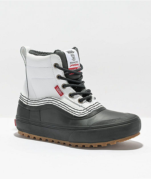 Vans x Kennedi Deck Standard Mid Black White MTE Boots Zumiez