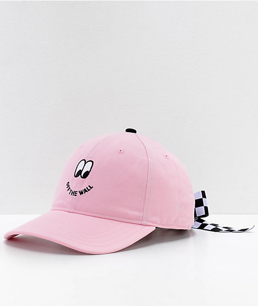 Vans x Lazy Oaf Off The Wall gorra rosa 