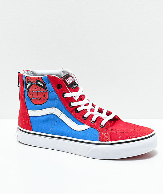 Vans x Sk8-Hi Spider-Man zapatos skate