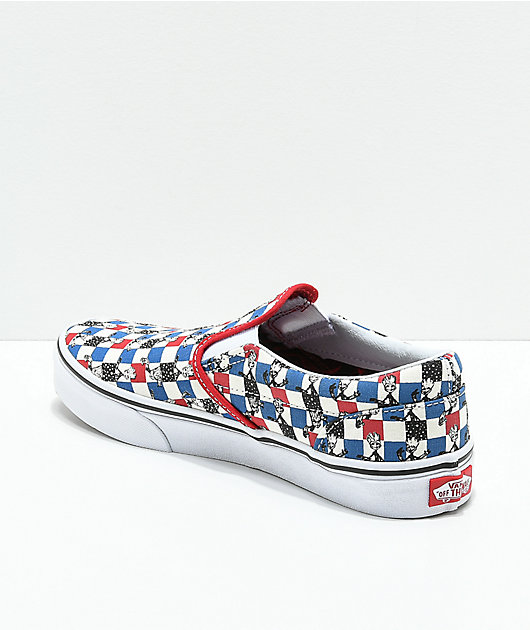 Vans x Marvel Slip-On Groot Skate Shoes 