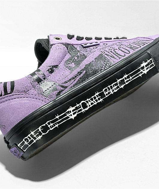 New purple outlet vans