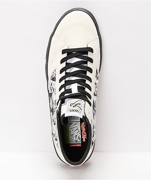 Vans X Sailor Moon The Lizzie Men 10 White Black Limited-Edition purchases 2022