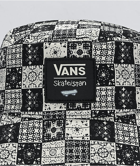 Vans x Skateistan Black & White Bucket Hat | Zumiez