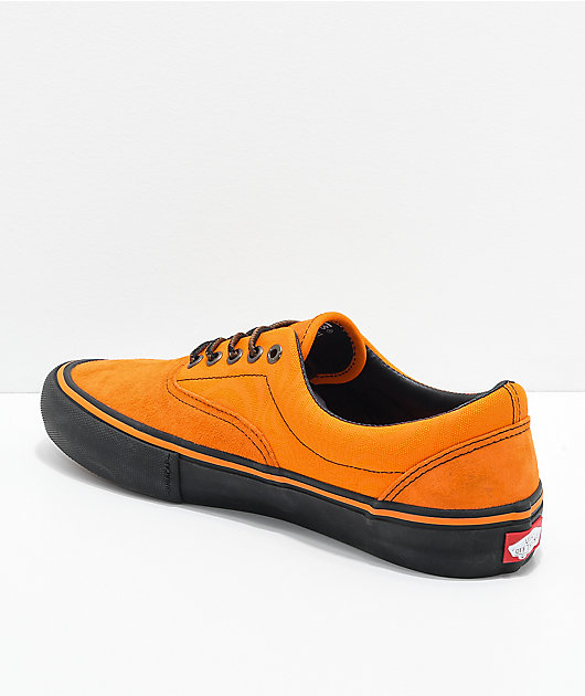 vans x spitfire era pro cardiel & orange skate shoes