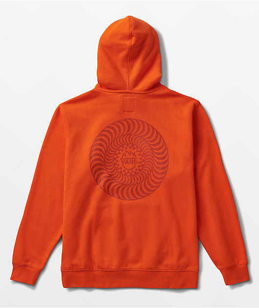Supreme Zip Pouch Hooded Sweatshirt Orange