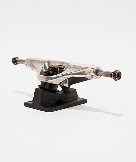 Venture '92 Crinkle V-Cast Hollows Silver & Black 5.6 Skateboard Truck
