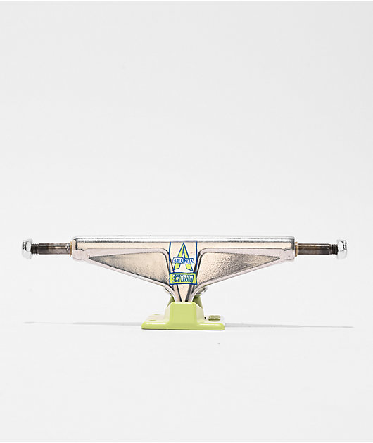 Venture Scribble Awake V-Lights 5.8 Silver & Green Skateboard