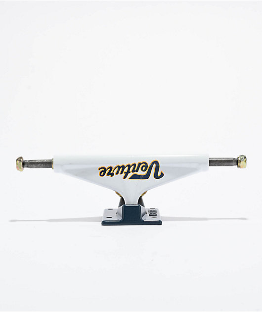 Venture V-Hollows Collegiate White & Blue 5.6 Skateboard