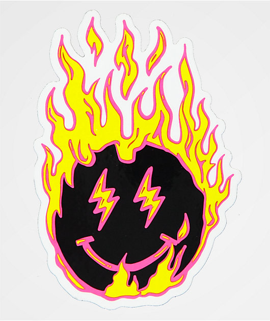 Vibras By J. Balvin Small Fire Sticker