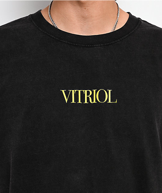 Vitriol Angelish Vintage Black T-Shirt