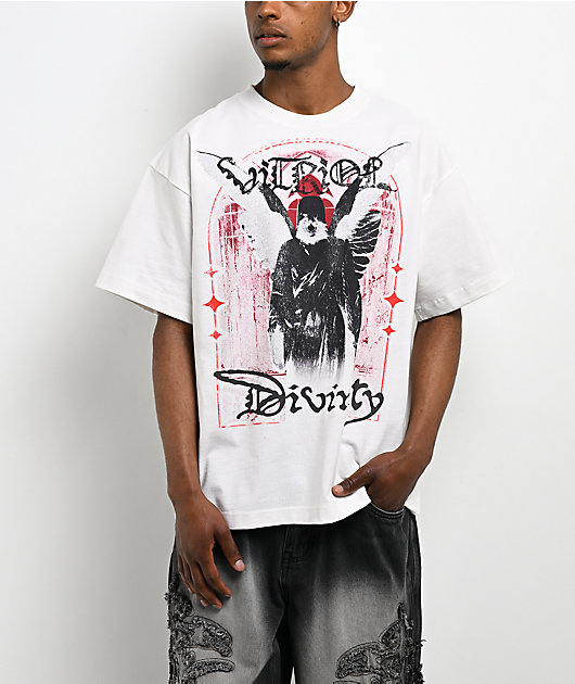Vitriol Archangel White Boxy T-Shirt