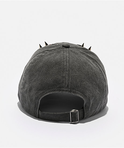 Vitriol Atlas Distressed Black Snapback Hat