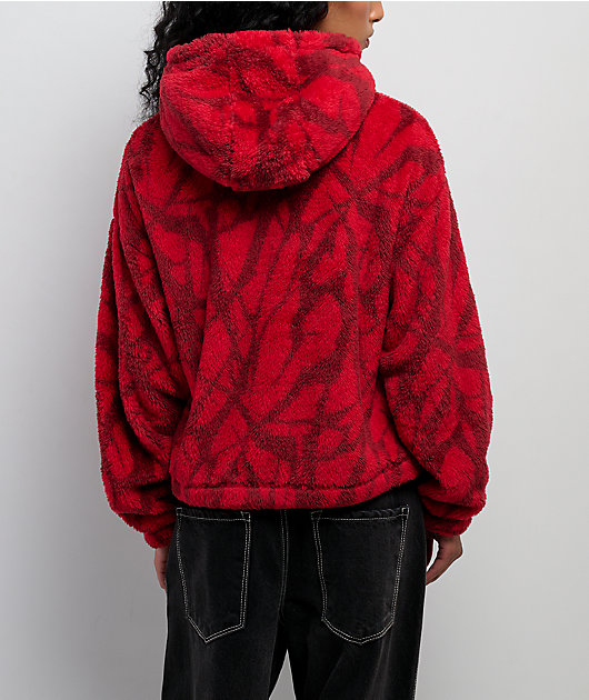 完売品riu Jacquard elastic hoodie Crushed Iridescent Reversible Hoodie - Made To Order – monzlapur