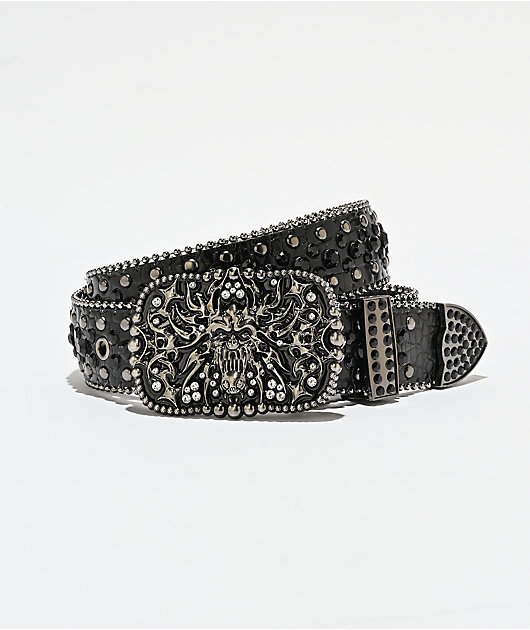 Vitriol Biospider Rhinestone Black Belt | Zumiez