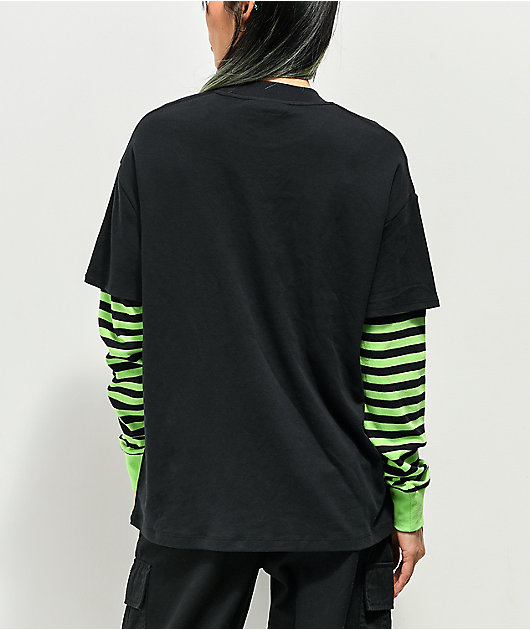 VFILES Oversized Layered Long Sleeve Tee