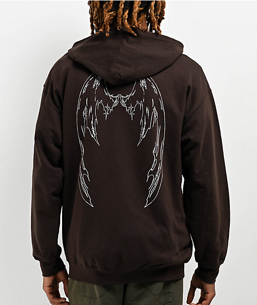 Vitriol Brutal Brown Zip Hoodie | Zumiez