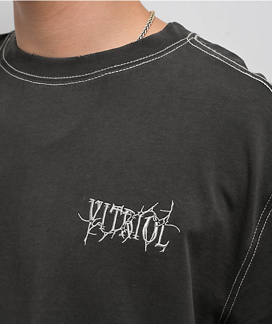 Vitriol Brutal Charcoal 2fer Long Sleeve T-Shirt | Zumiez