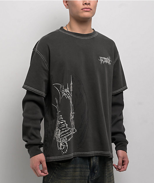 〈エンフォルド〉VOLUMESLEEVE LONG SLEEVE T-SHIRT VOLUME SLEEVE LONG－SLEEVE T－SHIRT